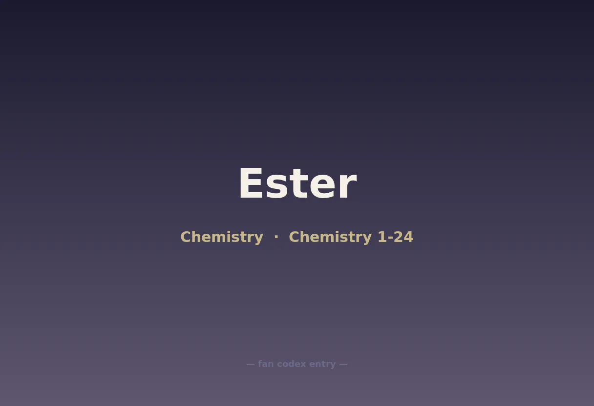 Ester