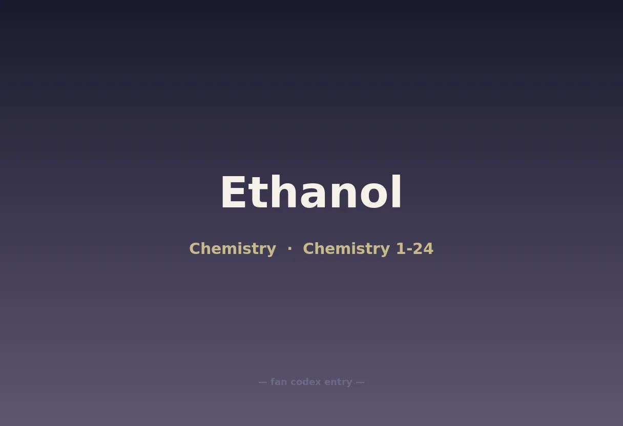 Ethanol